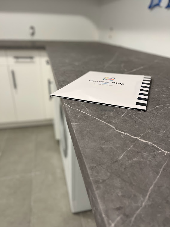 AFTER: Countertops Upgrade with Abrasive Resistant Marble