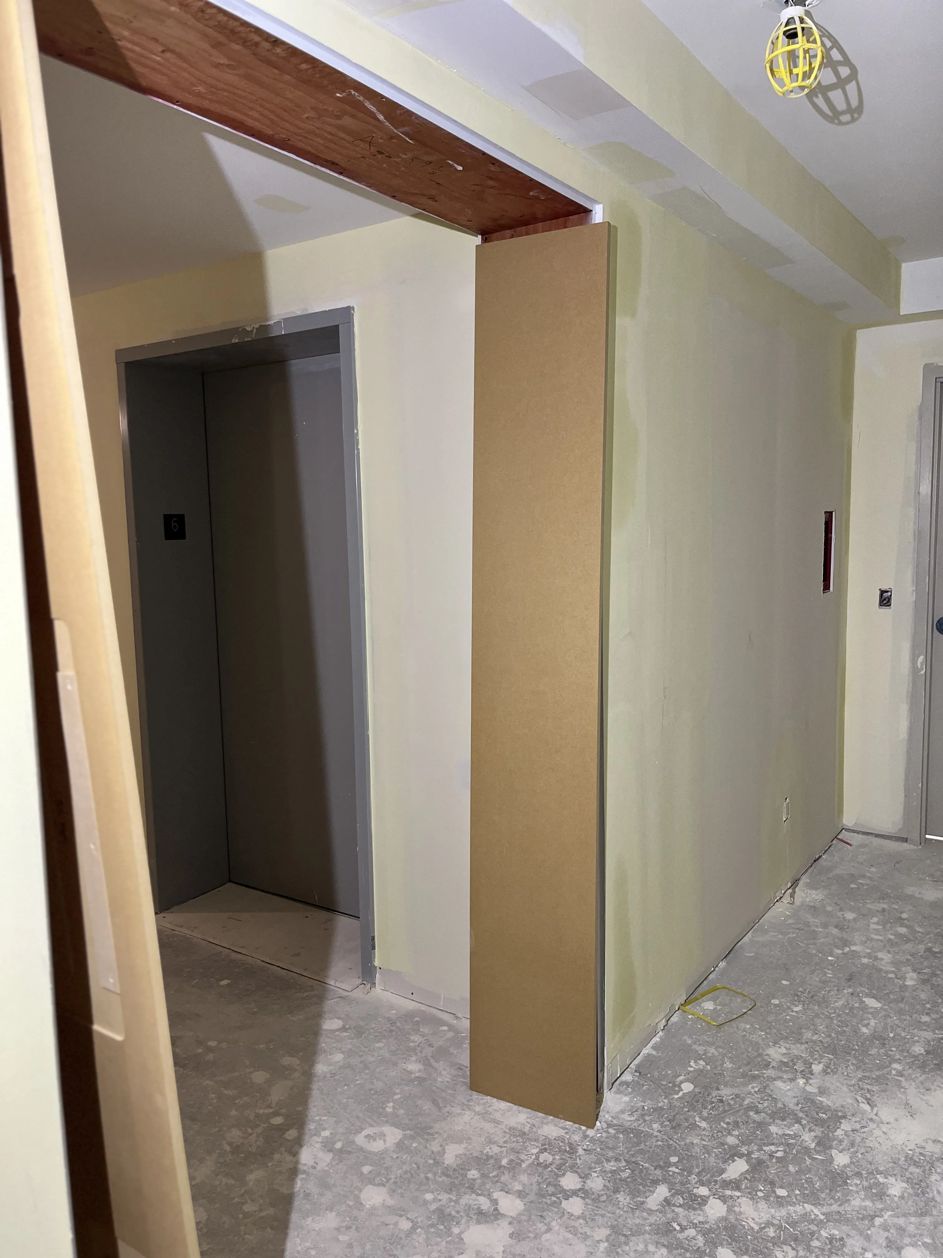 BEFORE: Preconstruction Condo Panels to be Resurfaced