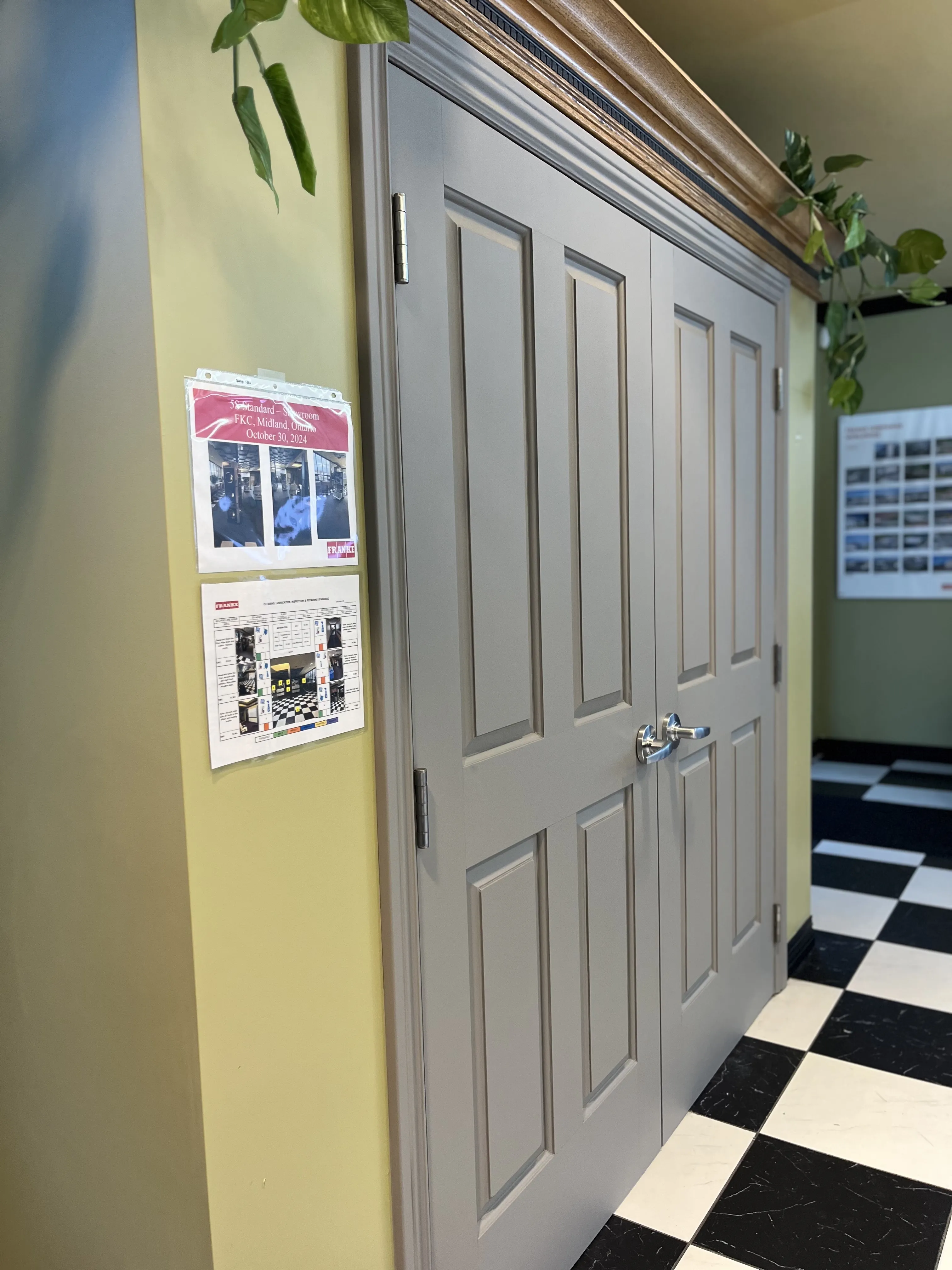AFTER: Office Reception Desk Resurfaced