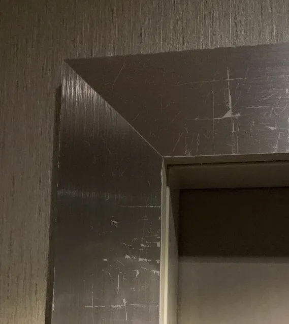 BEFORE: Damaged and Scratch Surrounds